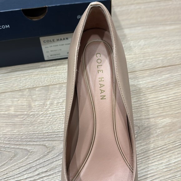 Brand new in box Cole Haan GA York Pump 85 MM, Brush Leather, Size 9B - Picture 5 of 10